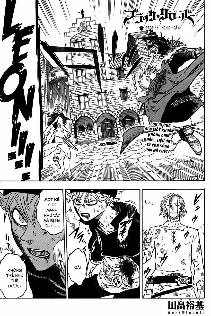 black clover - pháp sư không phép thuật chapter 33 - Trang 2