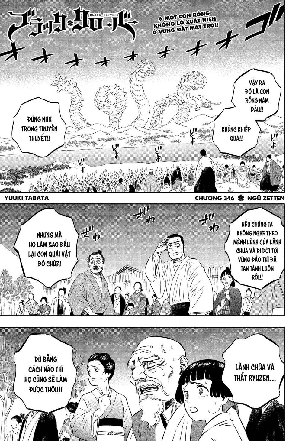 black clover - pháp sư không phép thuật chapter 346 - Trang 2