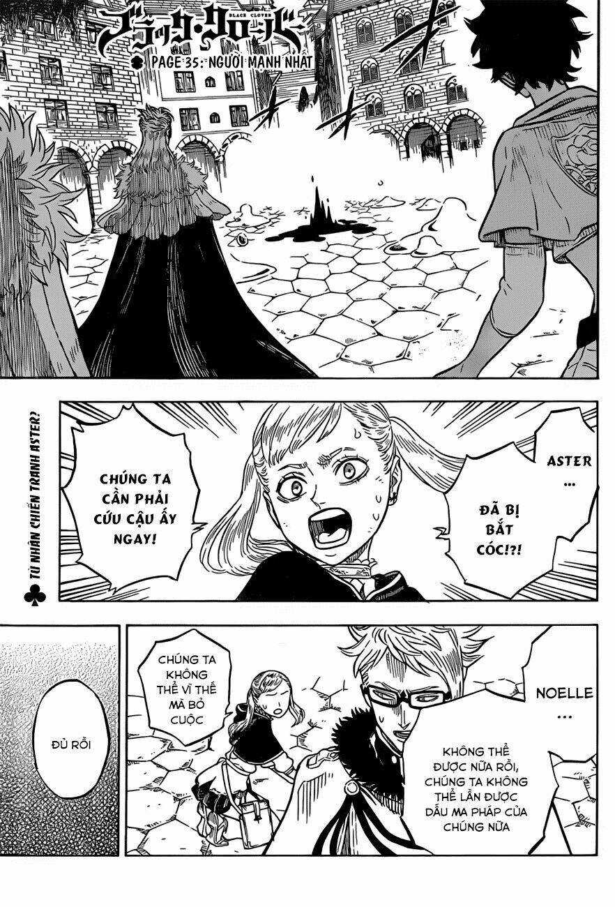 black clover - pháp sư không phép thuật chapter 35 - Trang 2