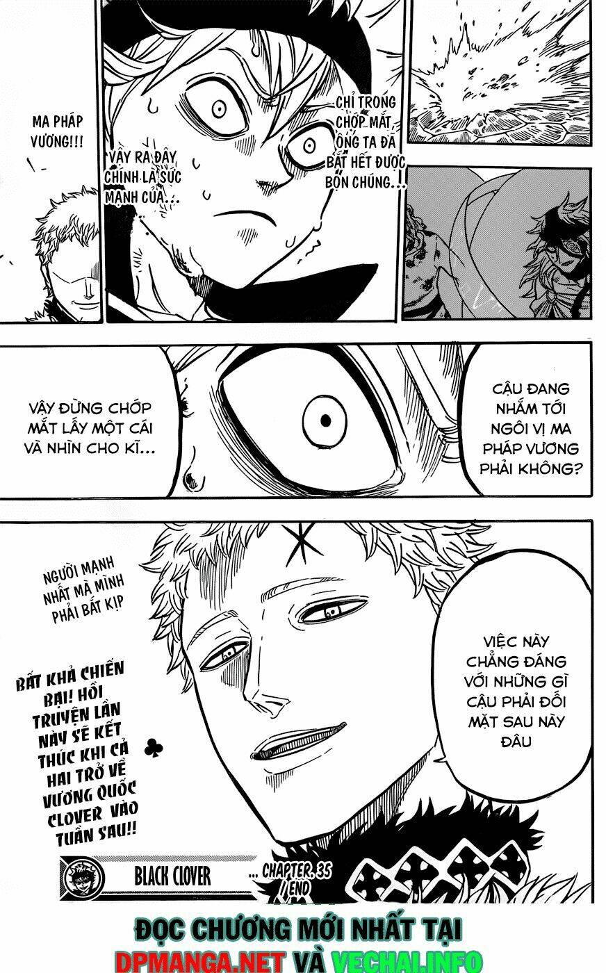 black clover - pháp sư không phép thuật chapter 35 - Trang 2