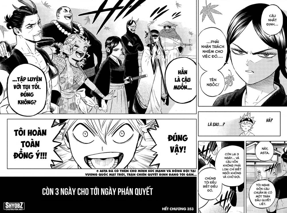 black clover - pháp sư không phép thuật chapter 353 - Trang 2