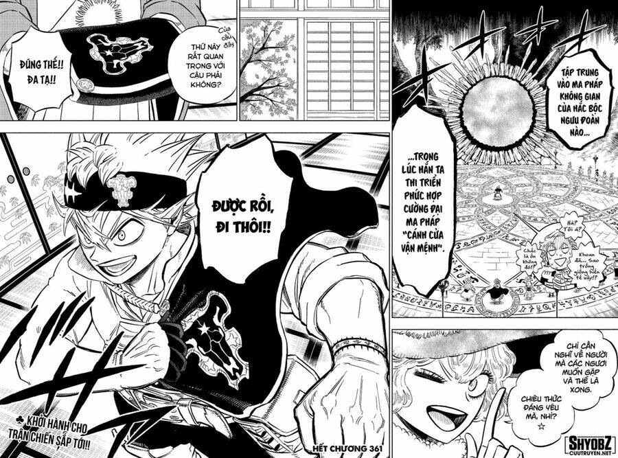 black clover - pháp sư không phép thuật chapter 361 - Trang 2