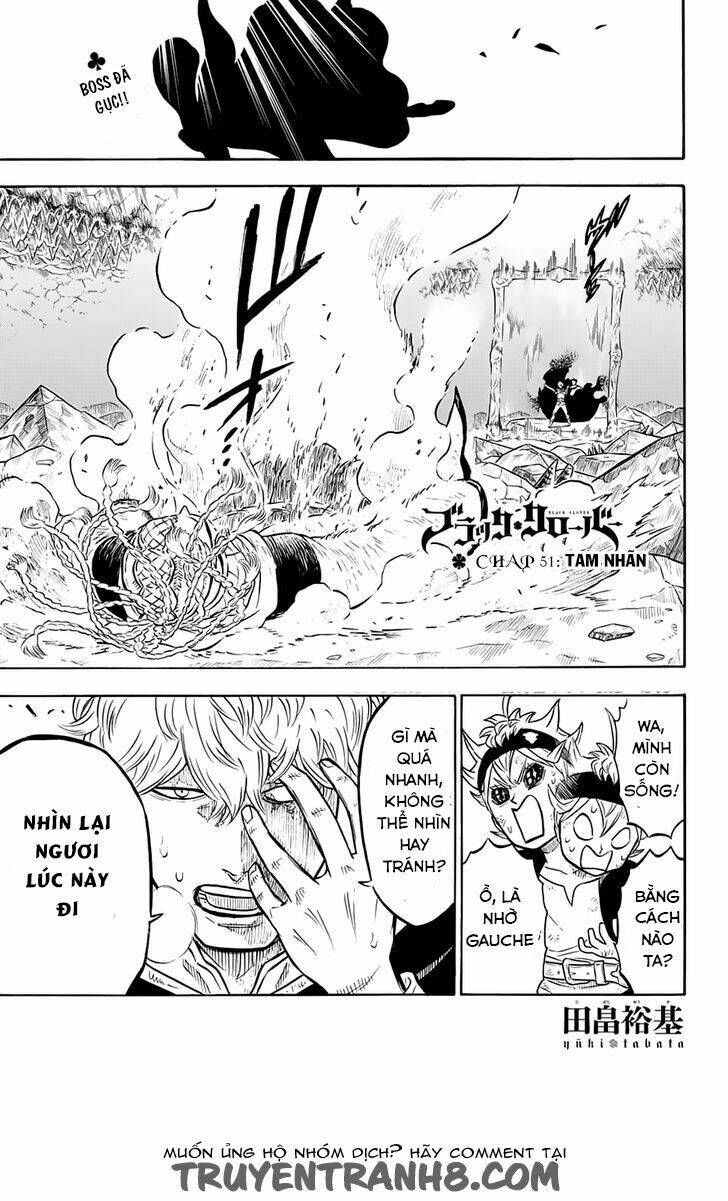 black clover - pháp sư không phép thuật chapter 51 - Trang 2