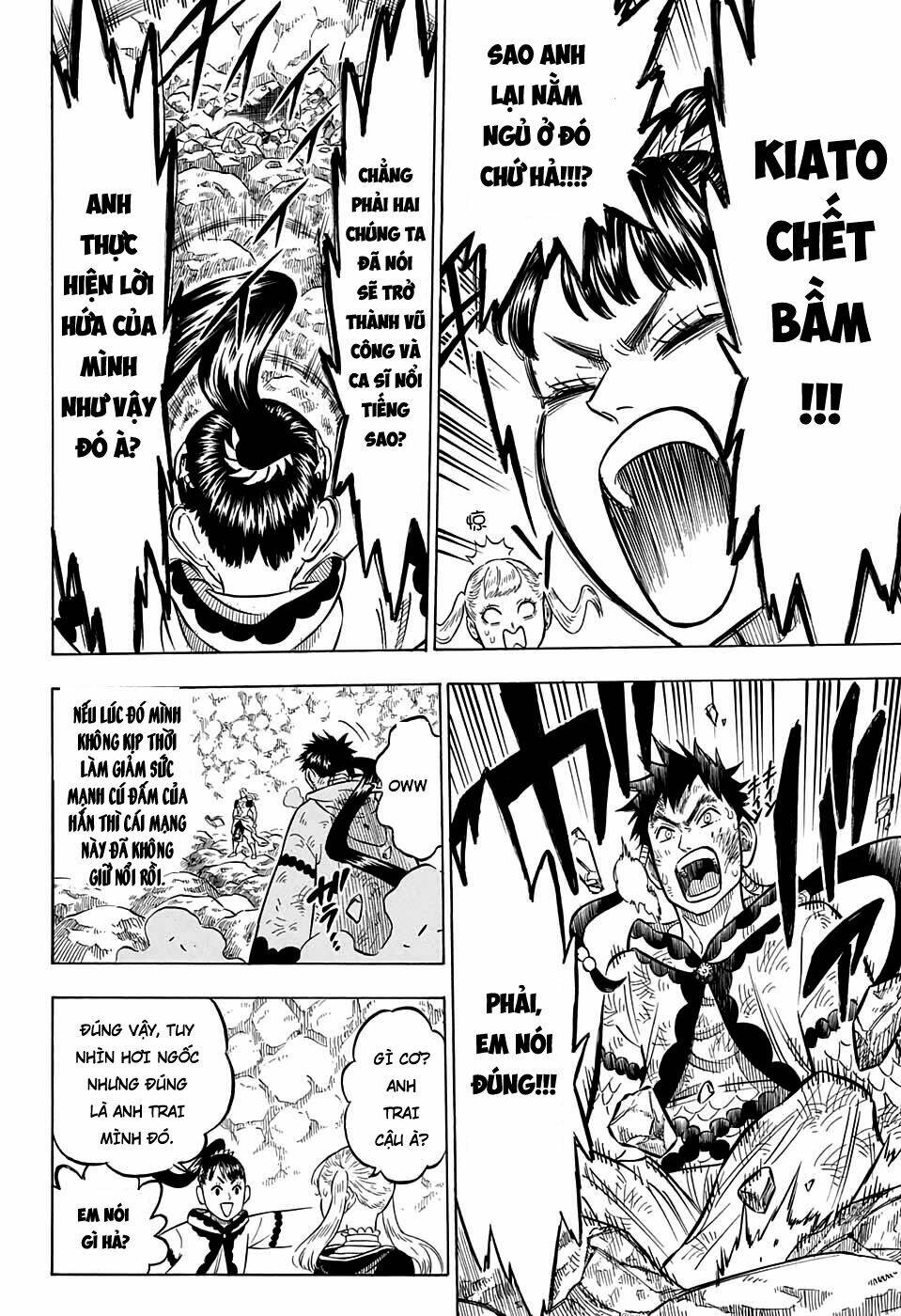 black clover - pháp sư không phép thuật chapter 67 - Trang 2