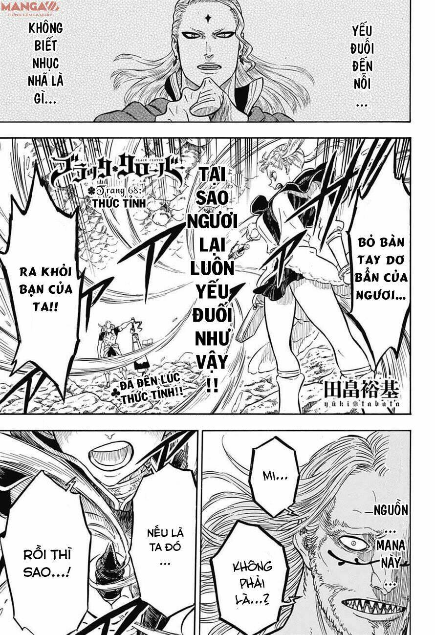 black clover - pháp sư không phép thuật chapter 68 - Trang 2