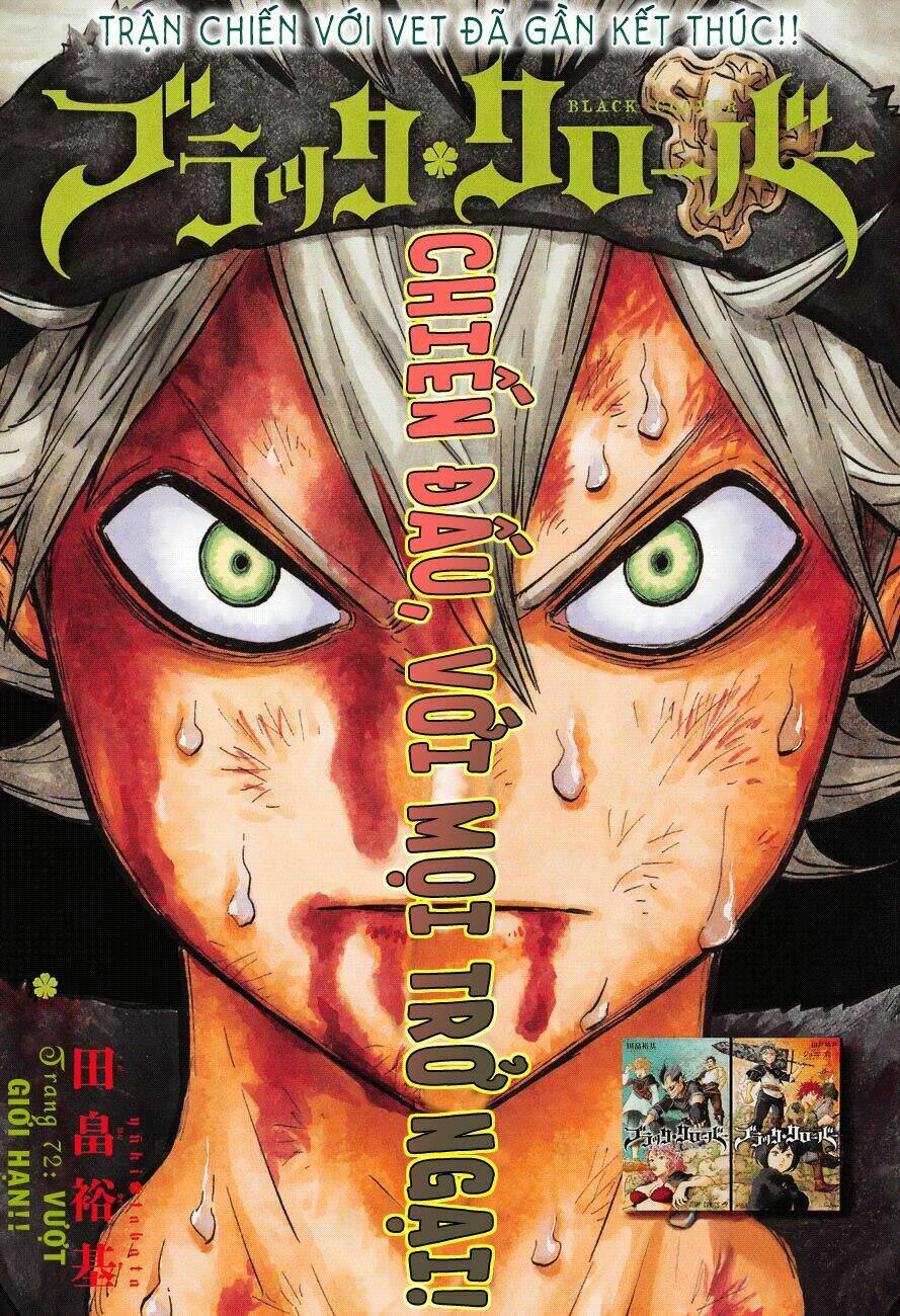 black clover - pháp sư không phép thuật chapter 72 - Trang 2