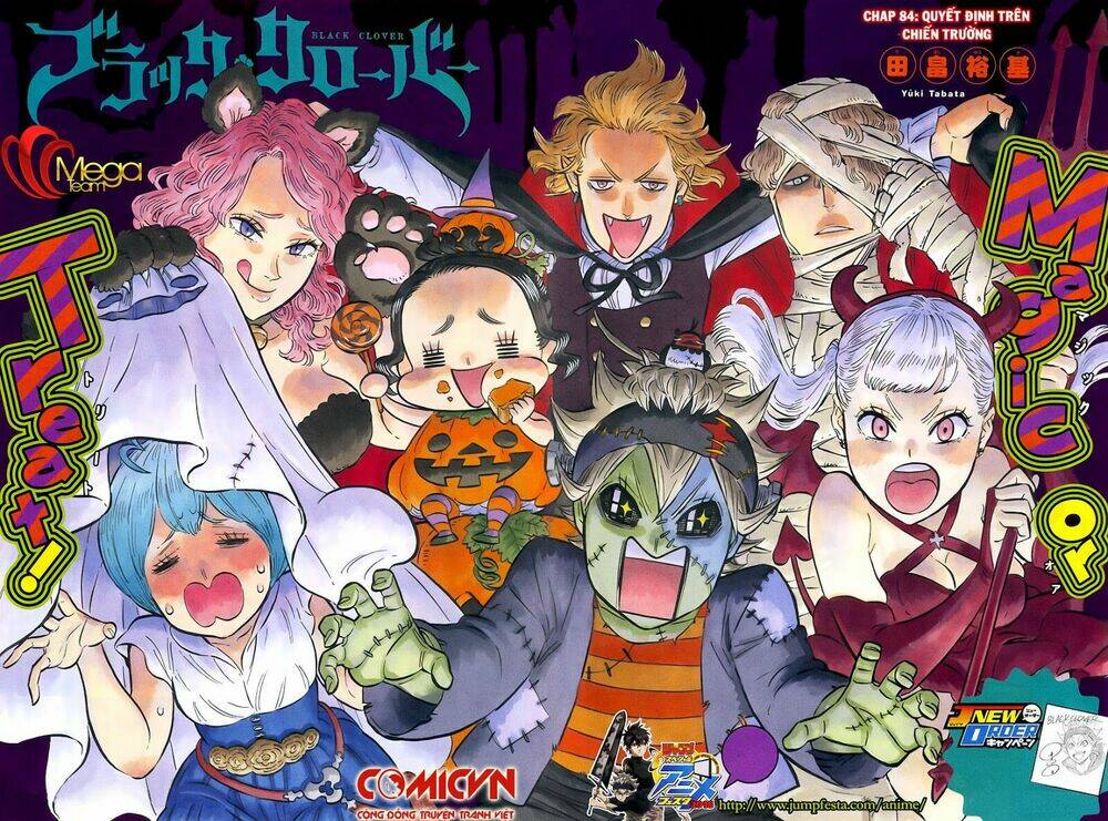 black clover - pháp sư không phép thuật chapter 84 - Trang 2