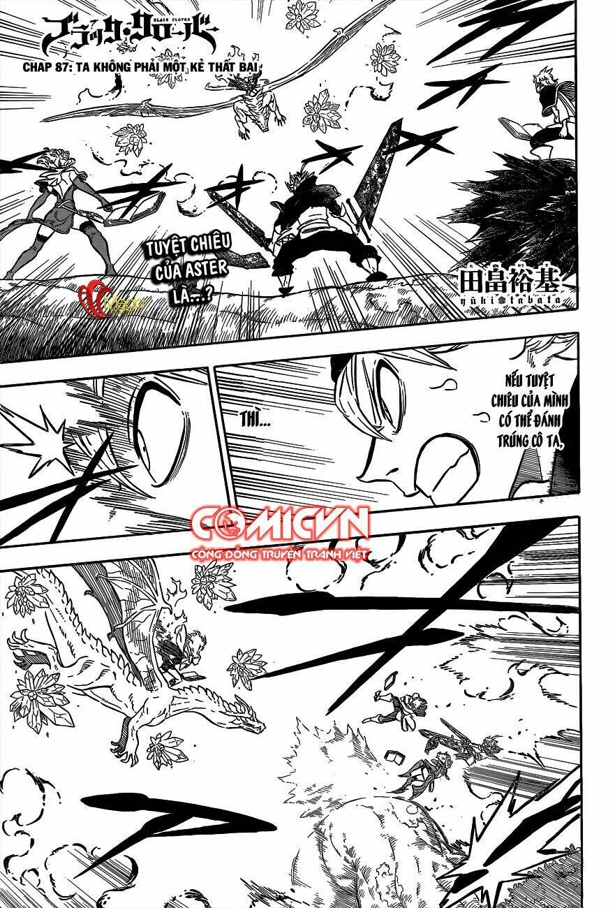 black clover - pháp sư không phép thuật chapter 87 - Trang 2