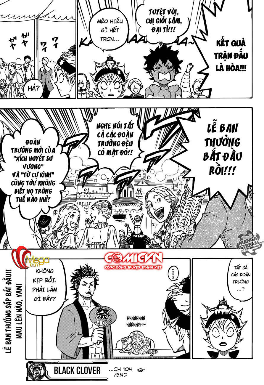 black clover - thế giới phép thuật chương 104 - Next chương 105