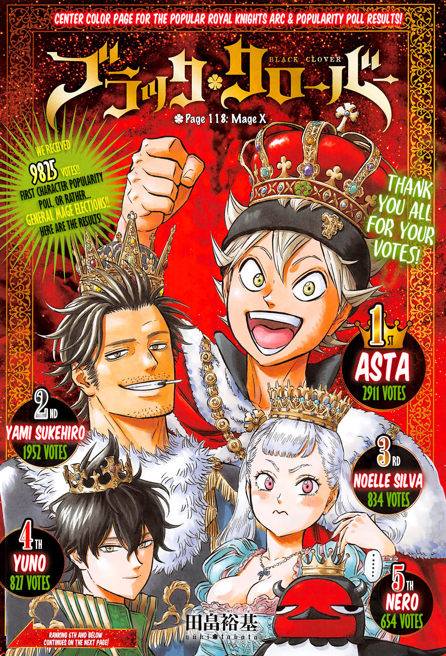 black clover - thế giới phép thuật chương 118 - Next chương 119