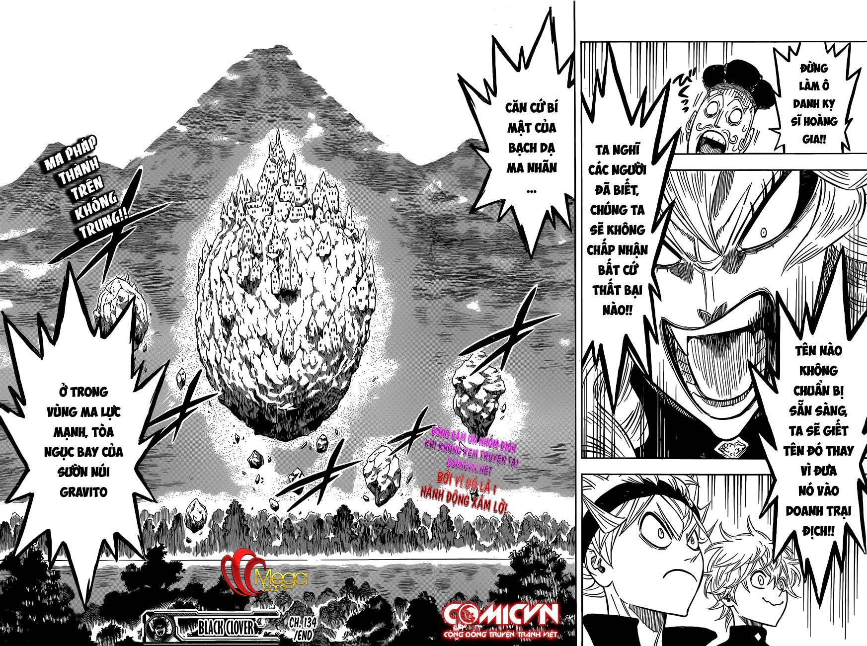 black clover - thế giới phép thuật chương 134 - Next chương 135