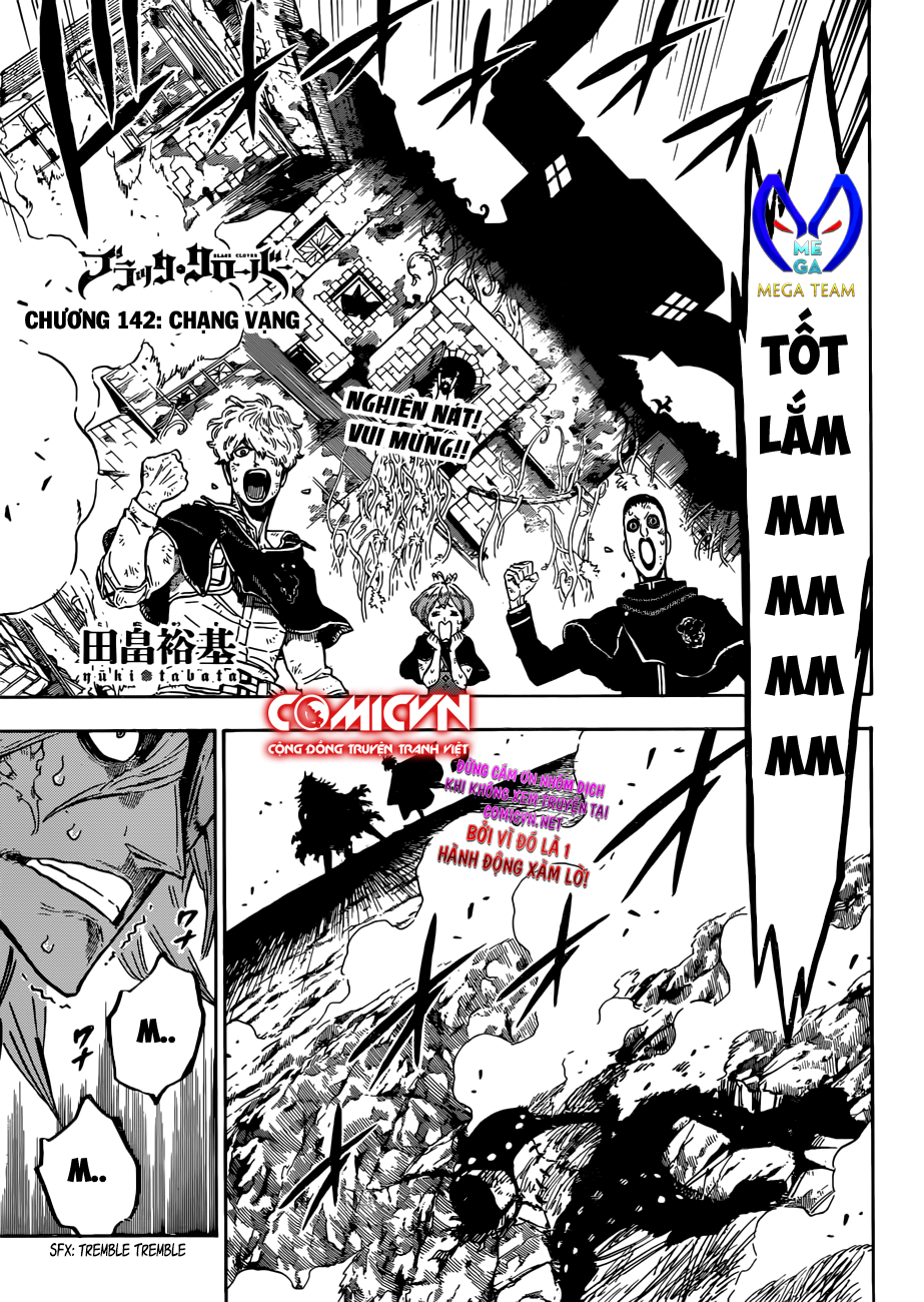 black clover - thế giới phép thuật chương 142 - Next chương 143