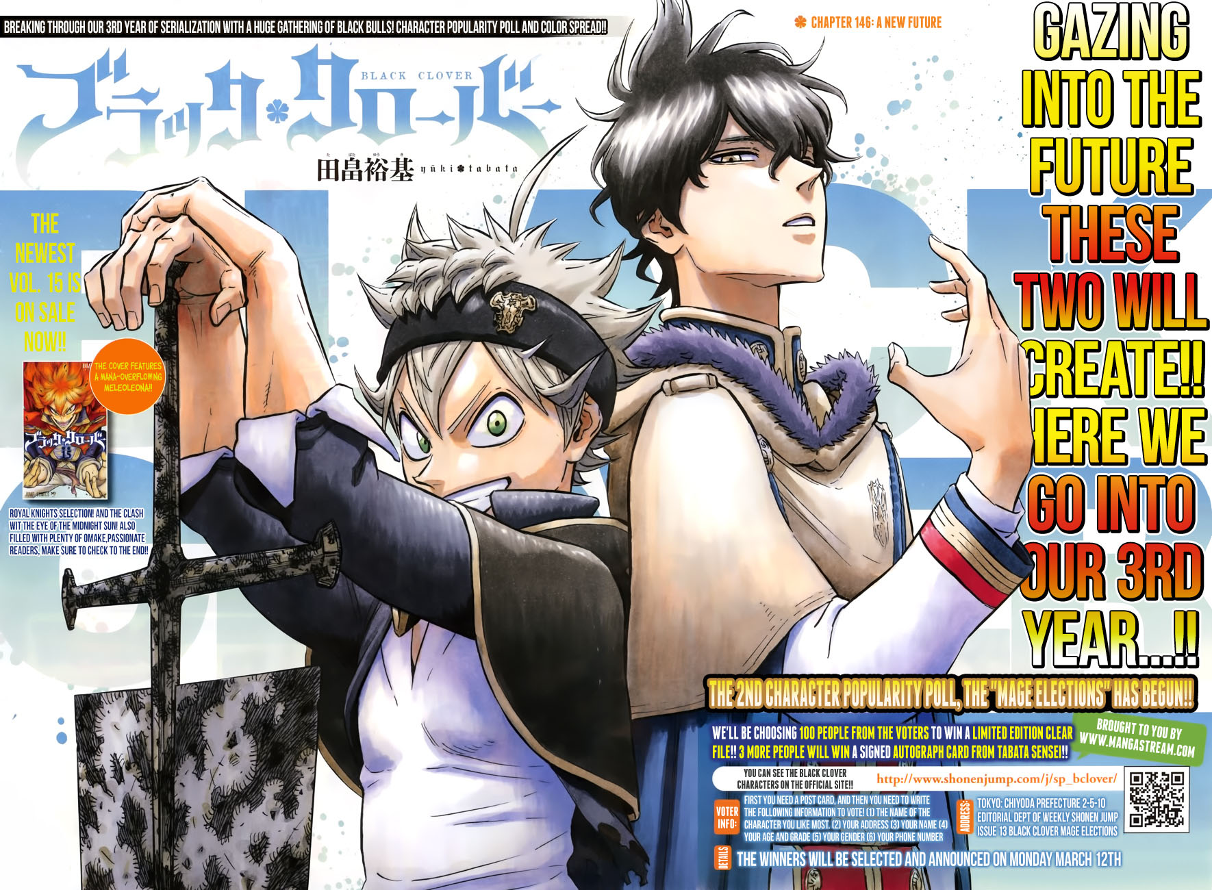 black clover - thế giới phép thuật chương 146 - Next chương 147