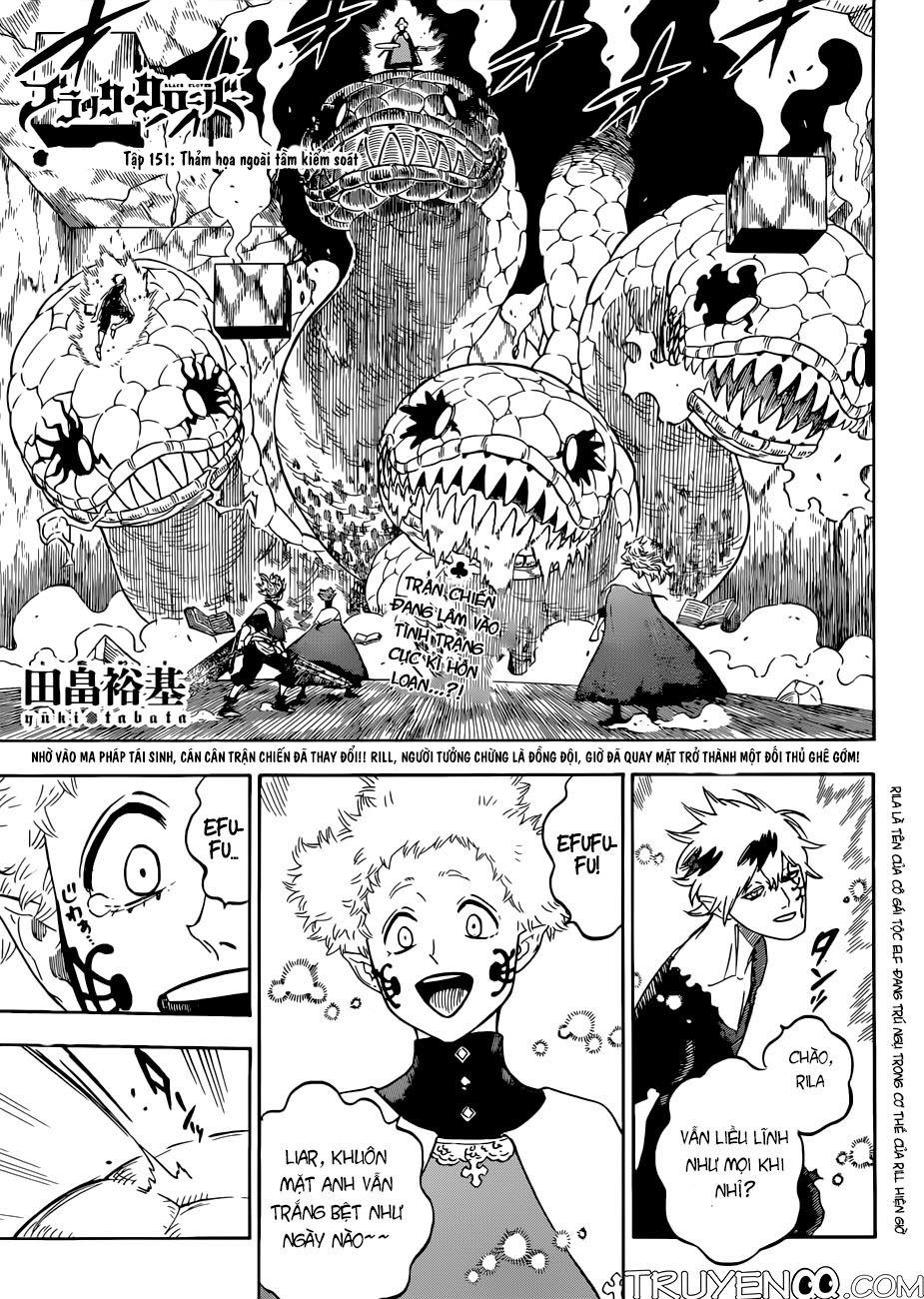 black clover - thế giới phép thuật chương 151 - Next chương 152