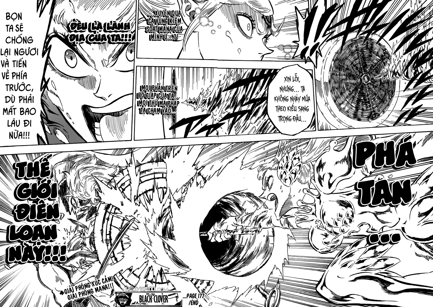 black clover - thế giới phép thuật chương 177 - Next chương 178