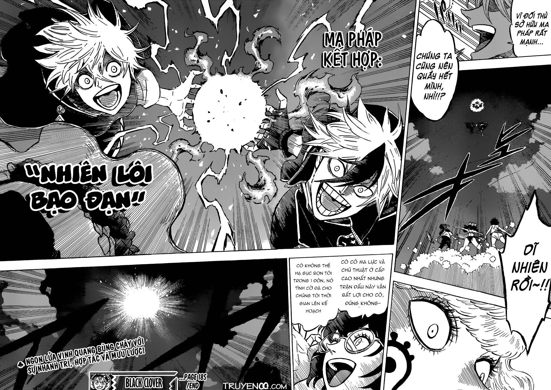 black clover - thế giới phép thuật chương 185 - Next chương 186