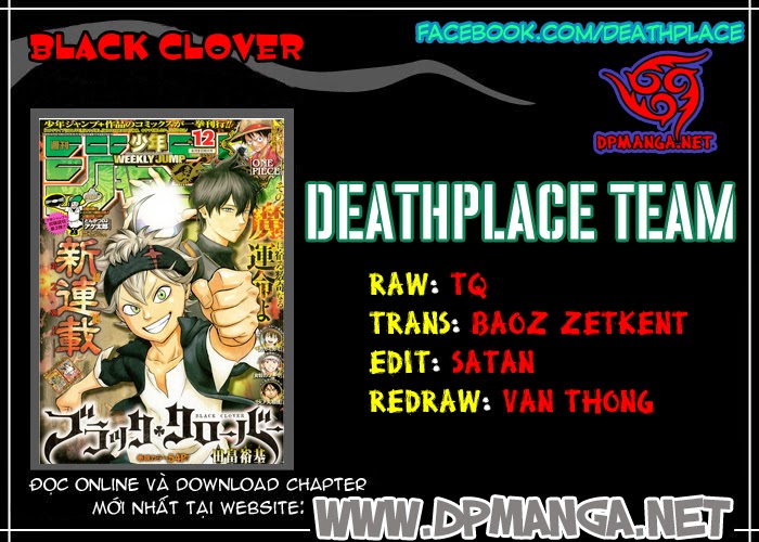 black clover - thế giới phép thuật chương 2 - Next chương 3