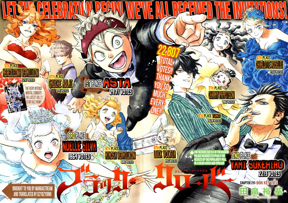 black clover - thế giới phép thuật chương 211 - Next chương 212