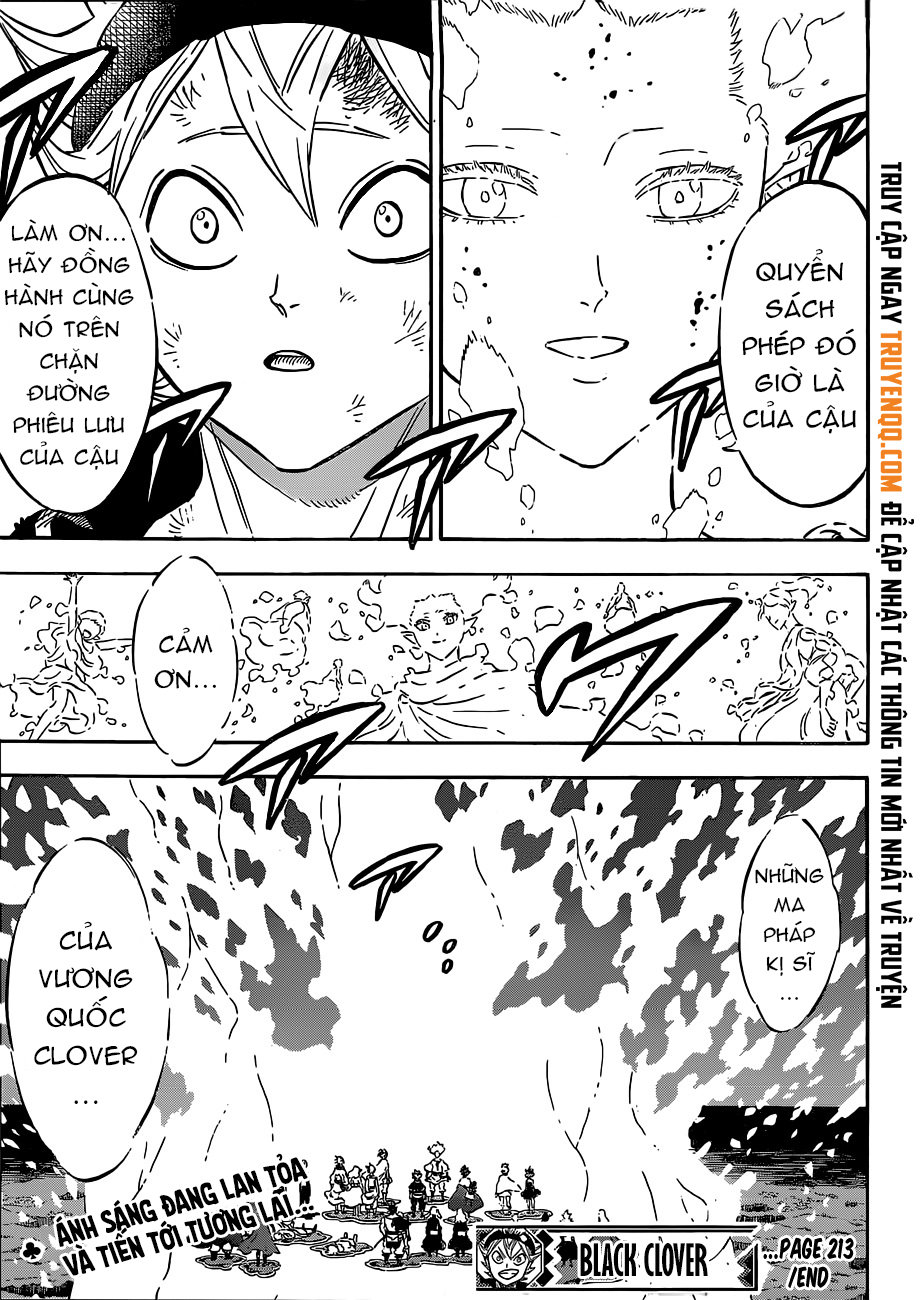 black clover - thế giới phép thuật chương 213 - Next chương 214