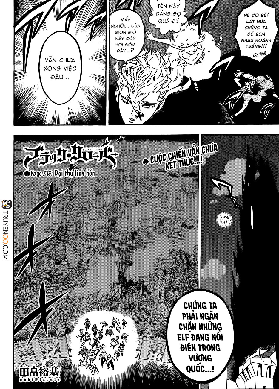 black clover - thế giới phép thuật chương 213 - Next chương 214