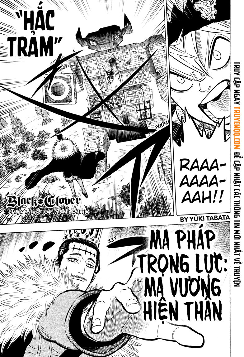 black clover - thế giới phép thuật chương 241 - Next chương 242