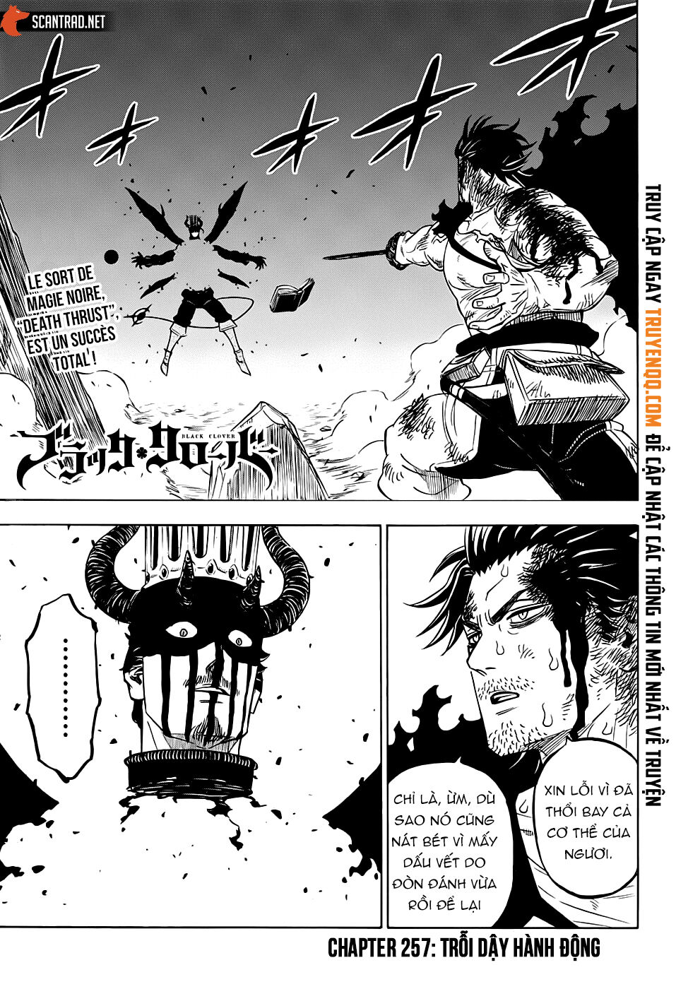 black clover - thế giới phép thuật chương 257 - Next chương 258