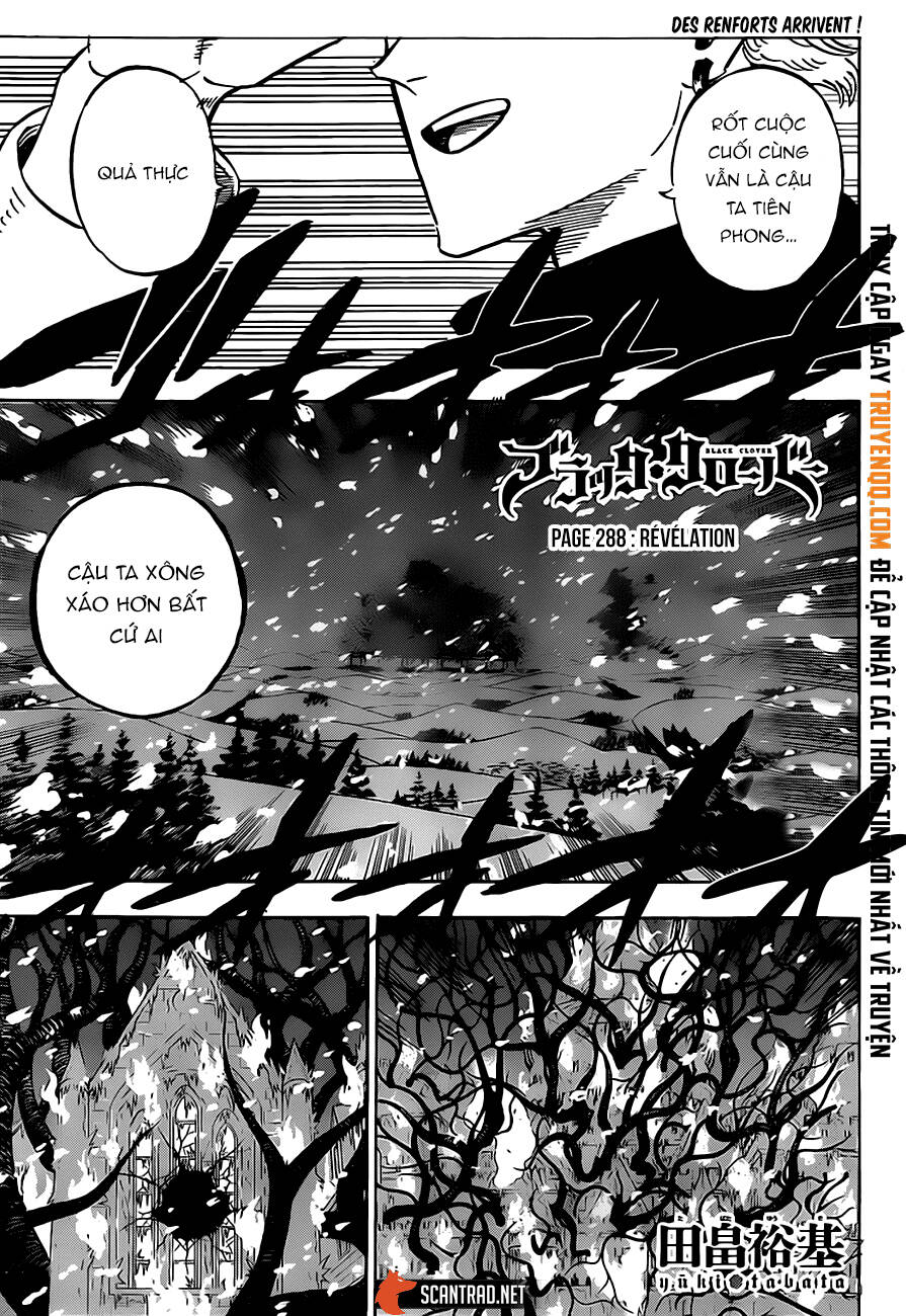 black clover - thế giới phép thuật chương 288 - Next chương 289