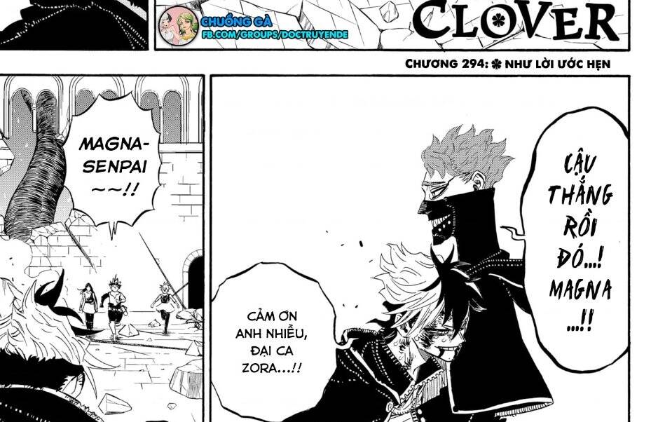 black clover - thế giới phép thuật chương 294 - Next chương 295