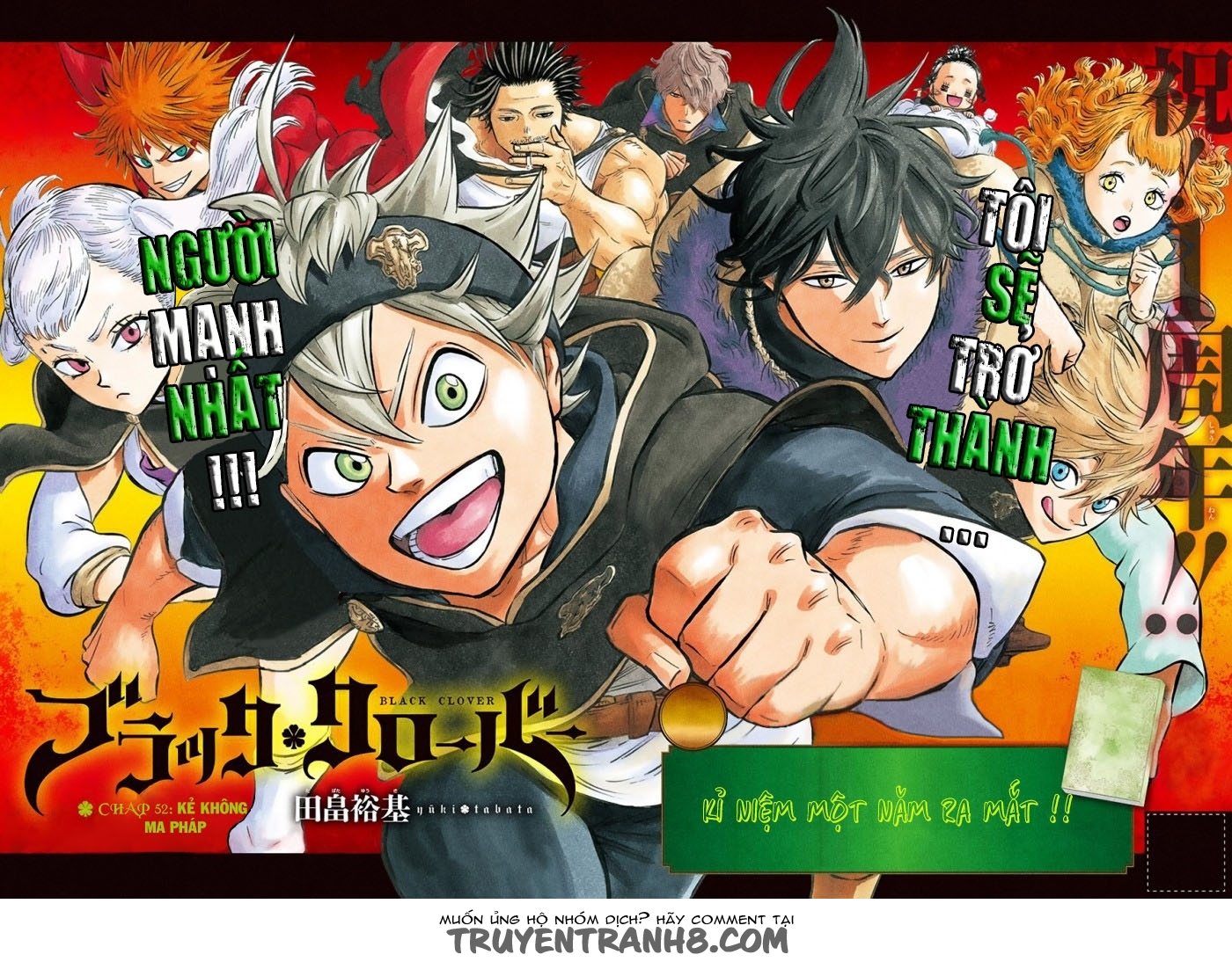 black clover - thế giới phép thuật chương 52 - Next chương 53