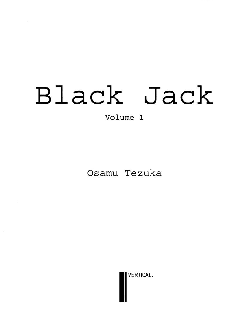 Black Jack Chapter 1 - Next Chapter 2