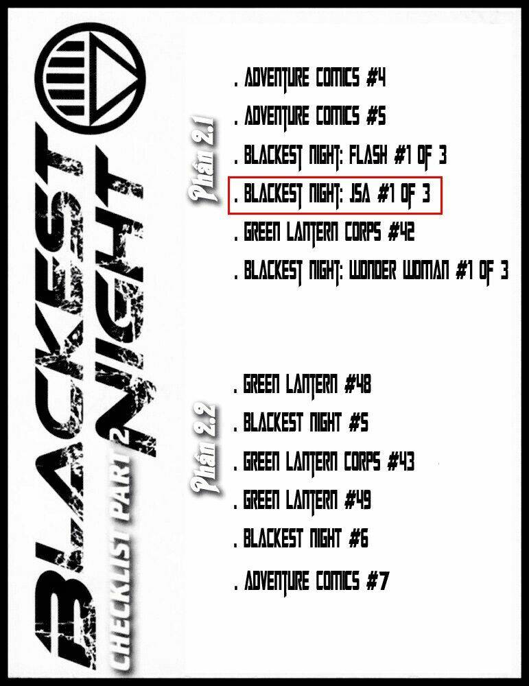 Blackest Night Chapter 29 - Trang 2