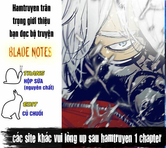 Blade Notes Chapter 15 - Trang 2