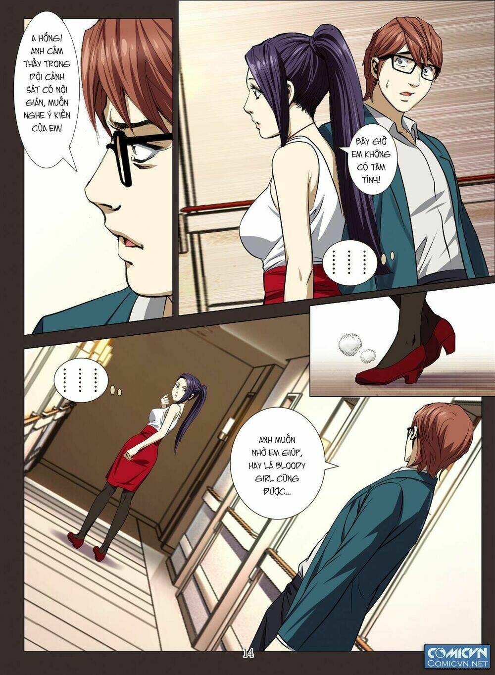 bloody girl Chapter 20 - Trang 2