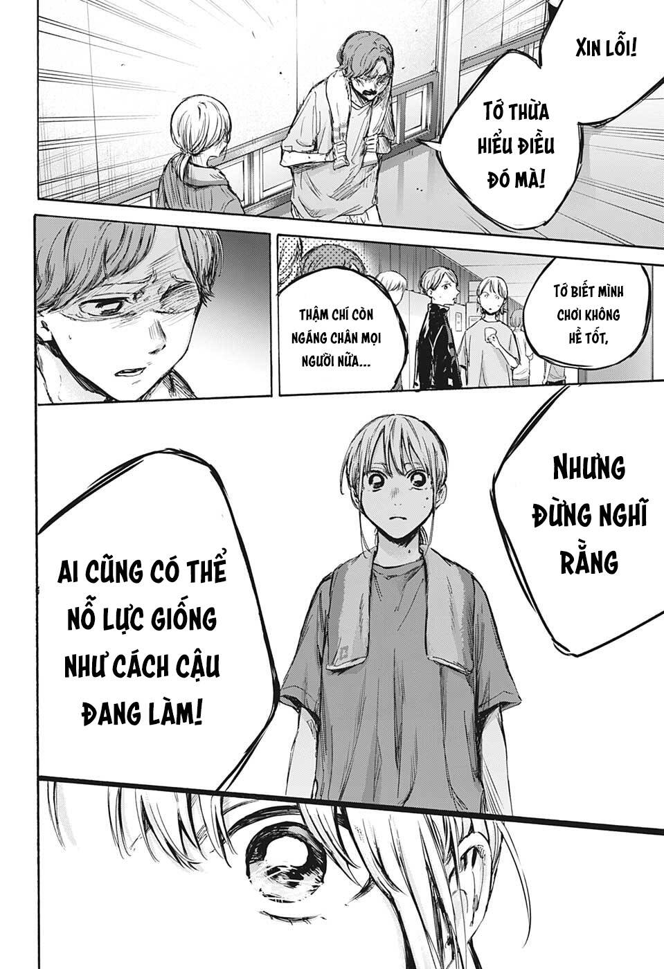 blue box chapter 88: - không thế mãi như thế này được - Next chapter 89