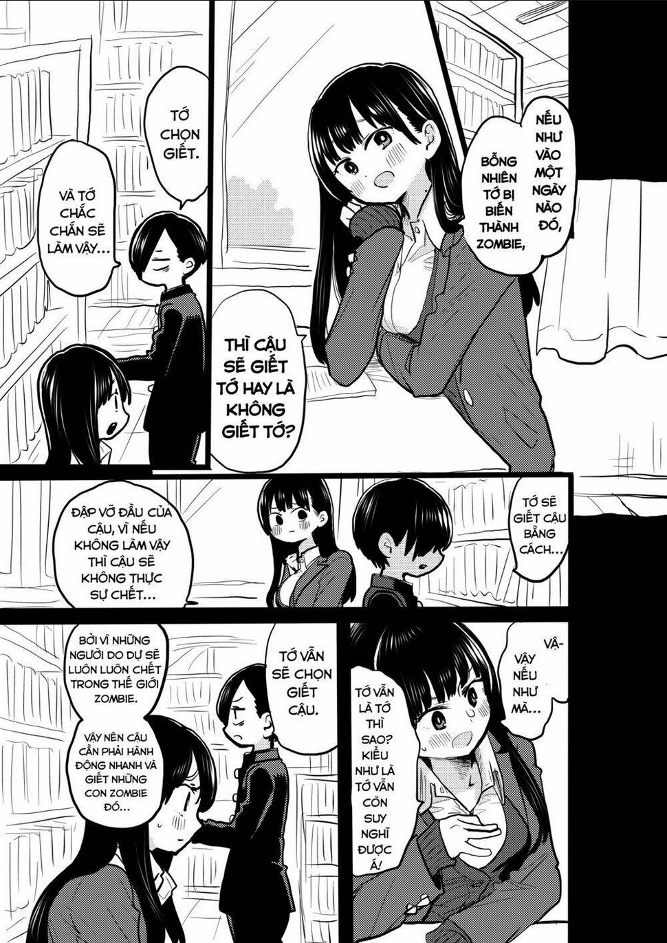 boku no kokoro yabai yatsu chapter 35.2: - zombie - Trang 2