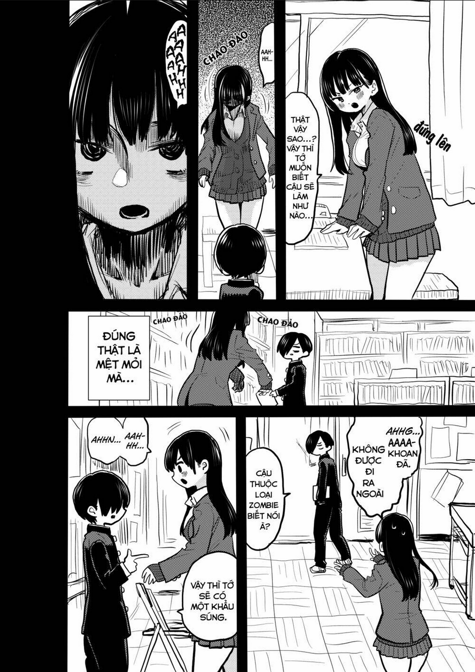 boku no kokoro yabai yatsu chapter 35.2: - zombie - Trang 2