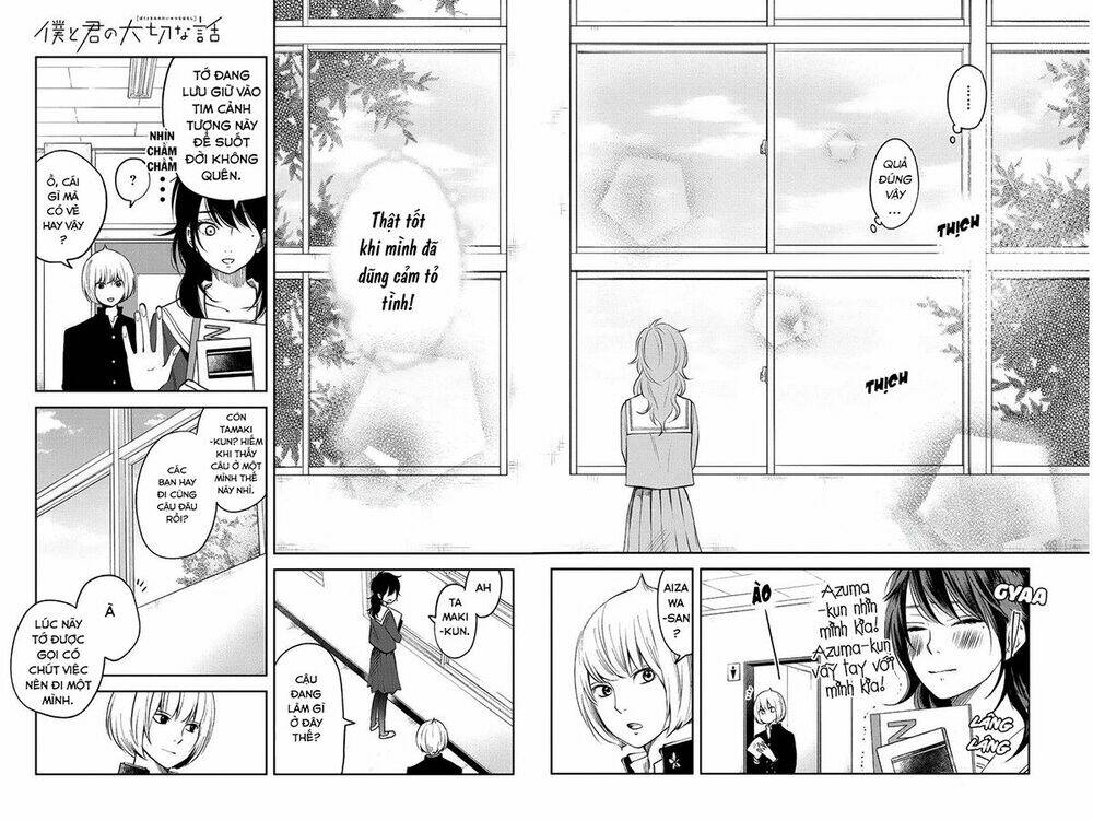 boku to kimi no taisetsu na hanashi chapter 11 - Trang 2