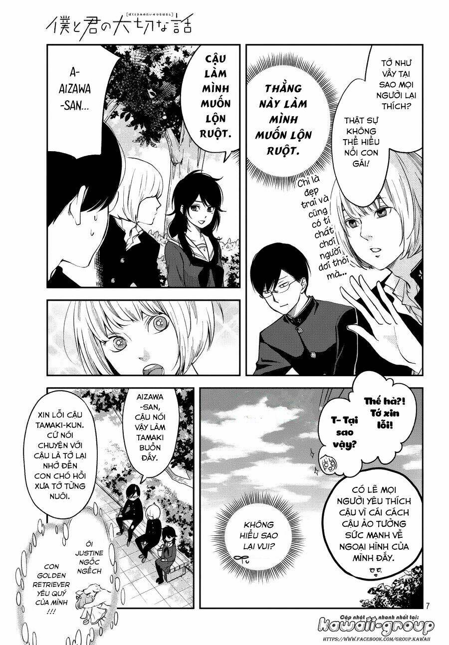 boku to kimi no taisetsu na hanashi chapter 11 - Trang 2