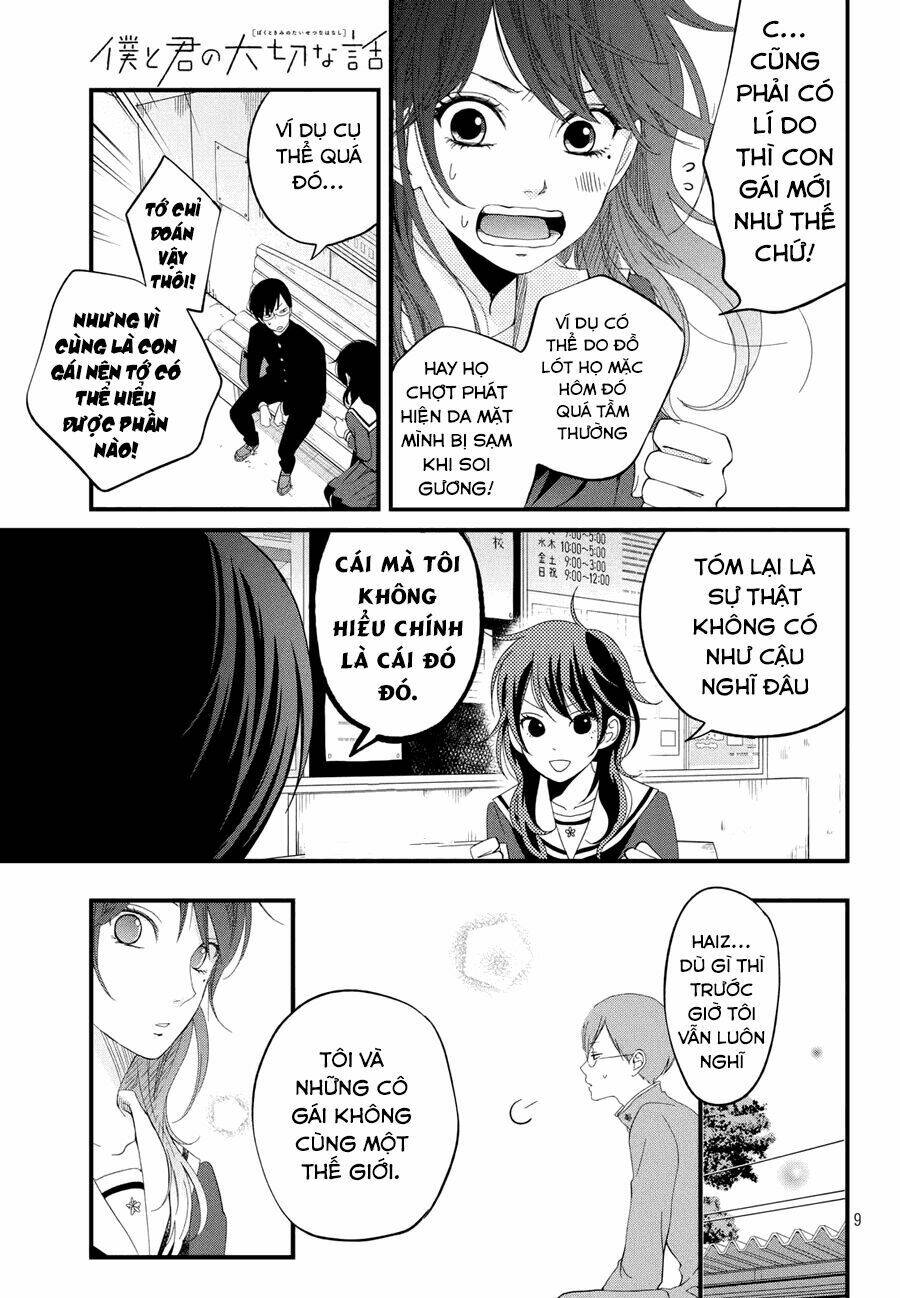 boku to kimi no taisetsu na hanashi chapter 2 - Trang 2