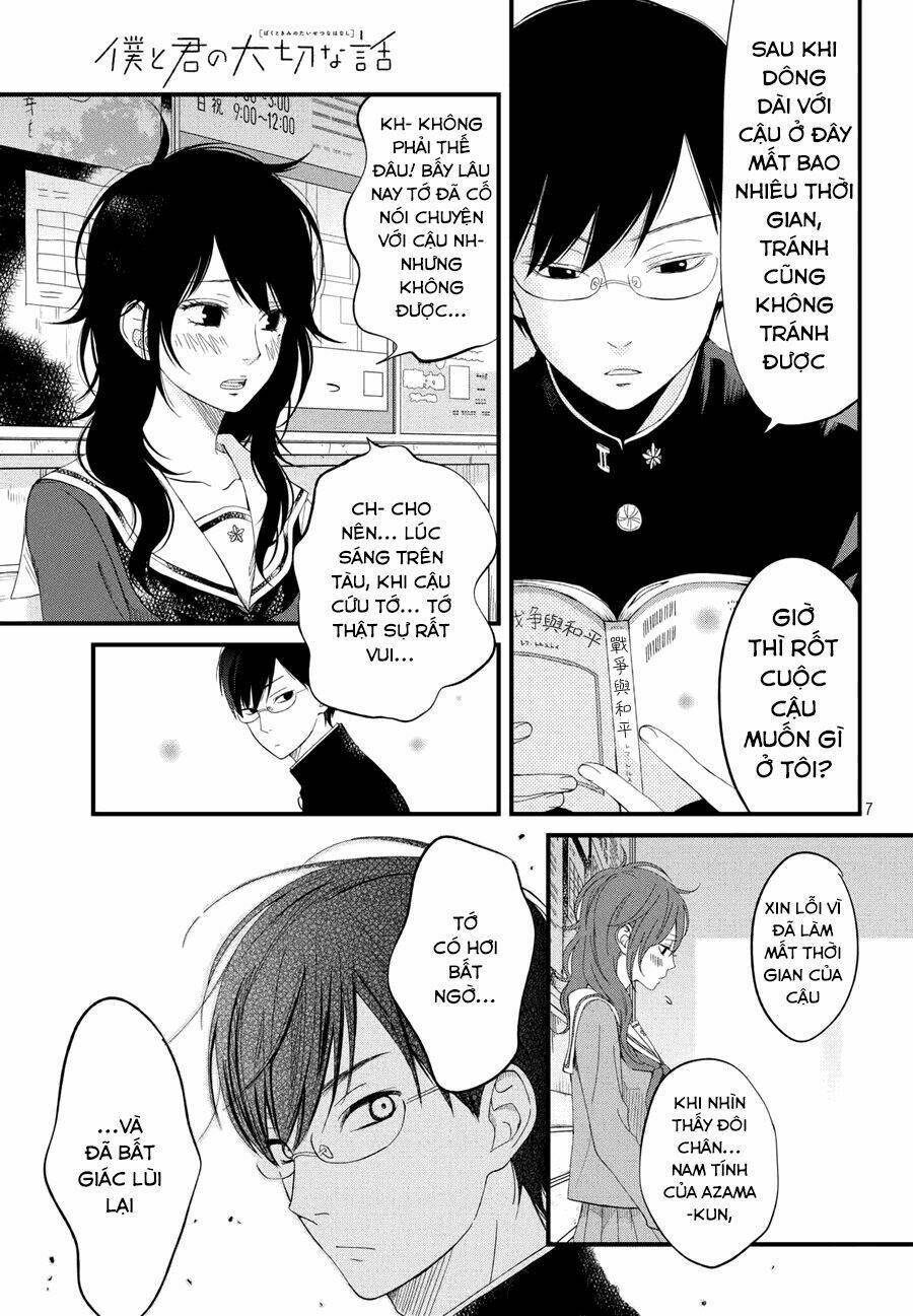 boku to kimi no taisetsu na hanashi chapter 2 - Trang 2