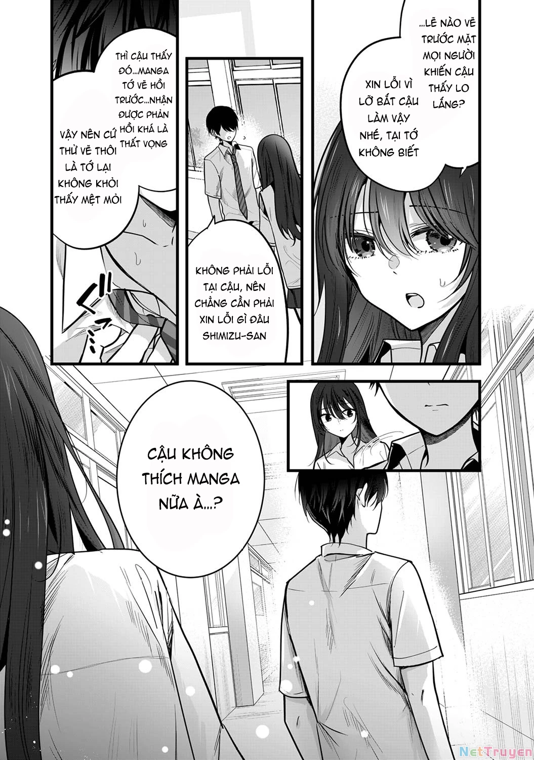 boku wo shirita sugiru shimizu-san Chapter 1.2 - Next Chương 2