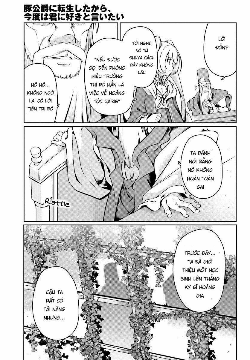 buta koushaku ni tensei shitakara, kondo wa kimi ni suki to iitai chapter 13 - Next Chapter 14