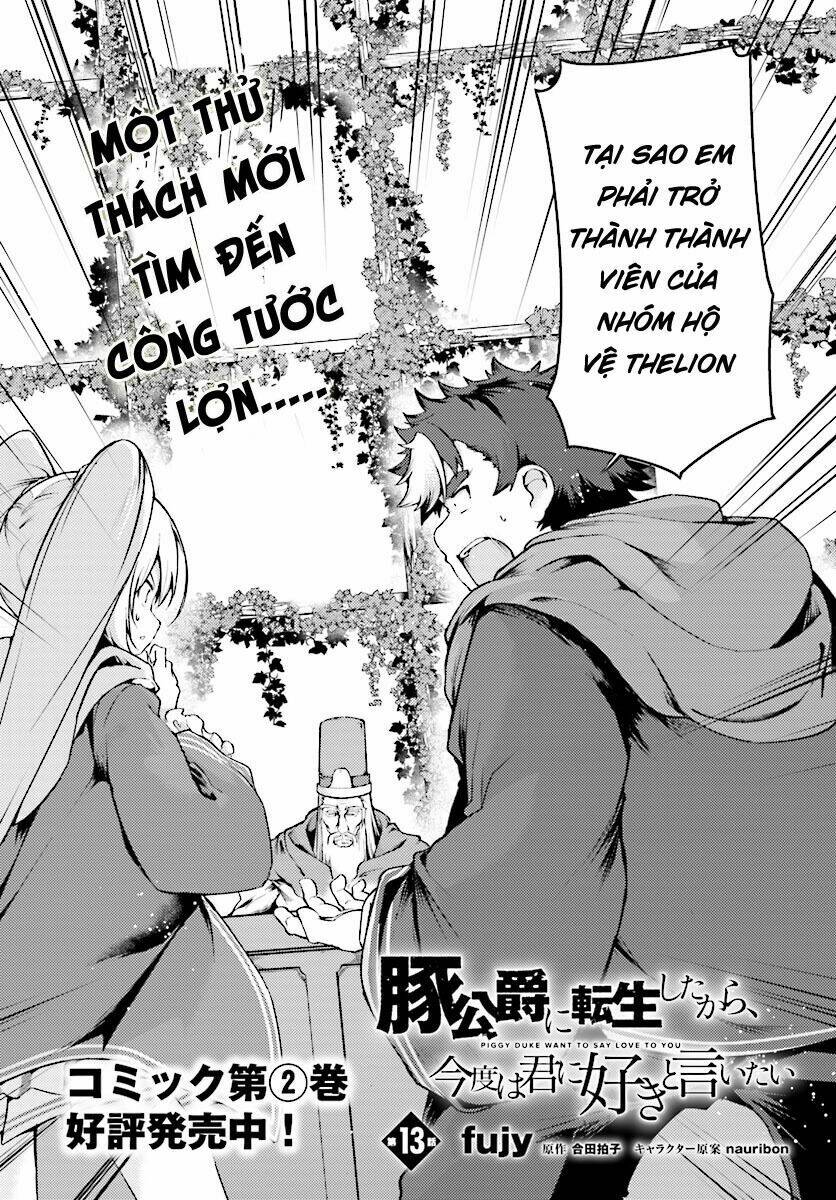 buta koushaku ni tensei shitakara, kondo wa kimi ni suki to iitai chapter 13 - Next Chapter 14