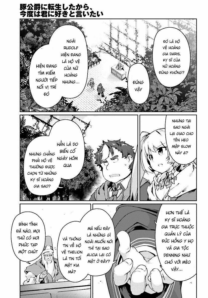 buta koushaku ni tensei shitakara, kondo wa kimi ni suki to iitai chapter 13 - Next Chapter 14