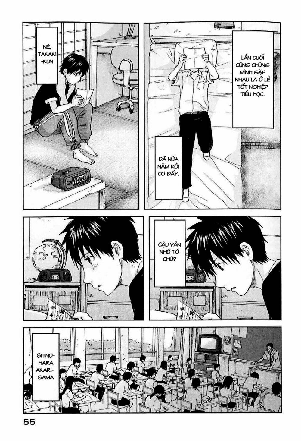 Byousoku 5 Centimeters Chapter 1 - Trang 2