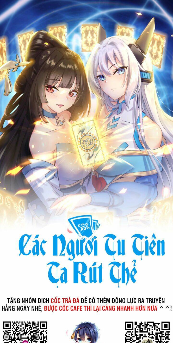 các ngươi tu tiên còn ta rút thẻ chapter 2 - Next chapter 3