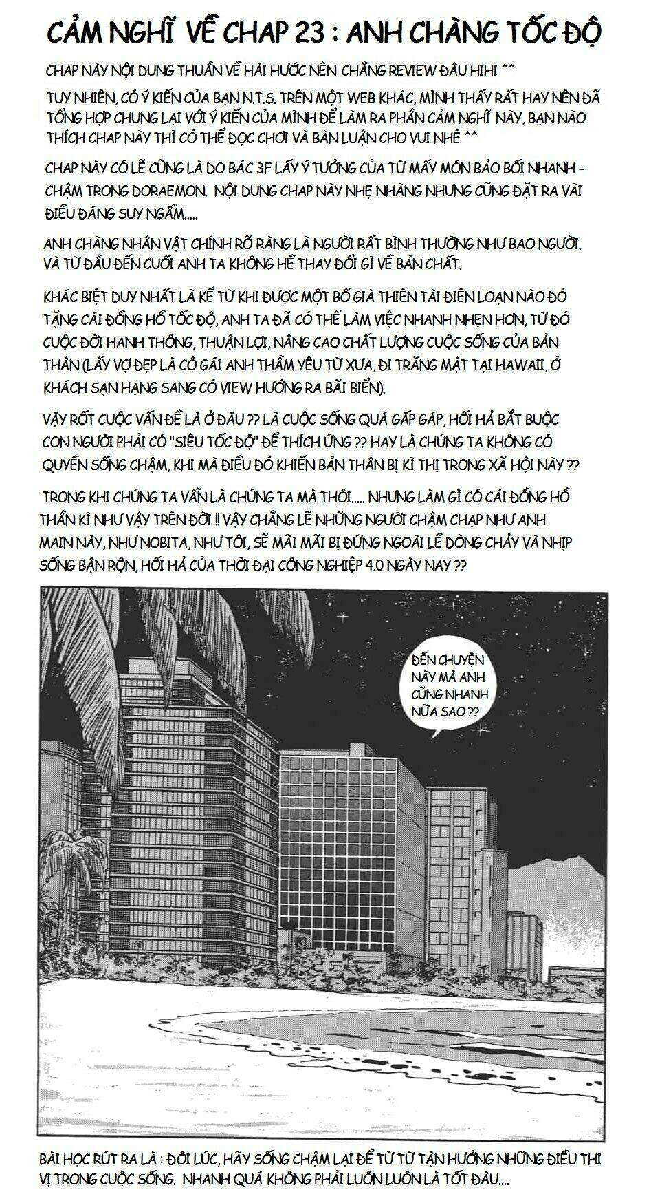 các one-shot của fujiko fujio chapter 23: anh chàng tốc độ - Trang 2