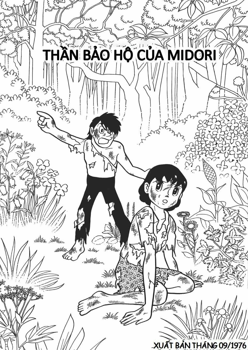 các one-shot của fujiko fujio chapter 28: thần bảo hộ của midori - Trang 2