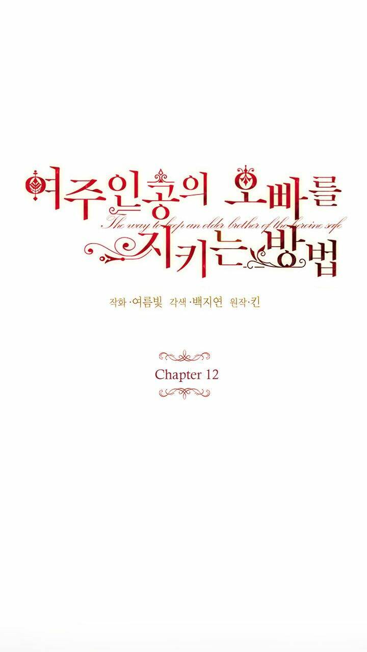 Cách Bảo Vệ Anh Trai Của Nữ Chính Chapter 12 - Next Chapter 13