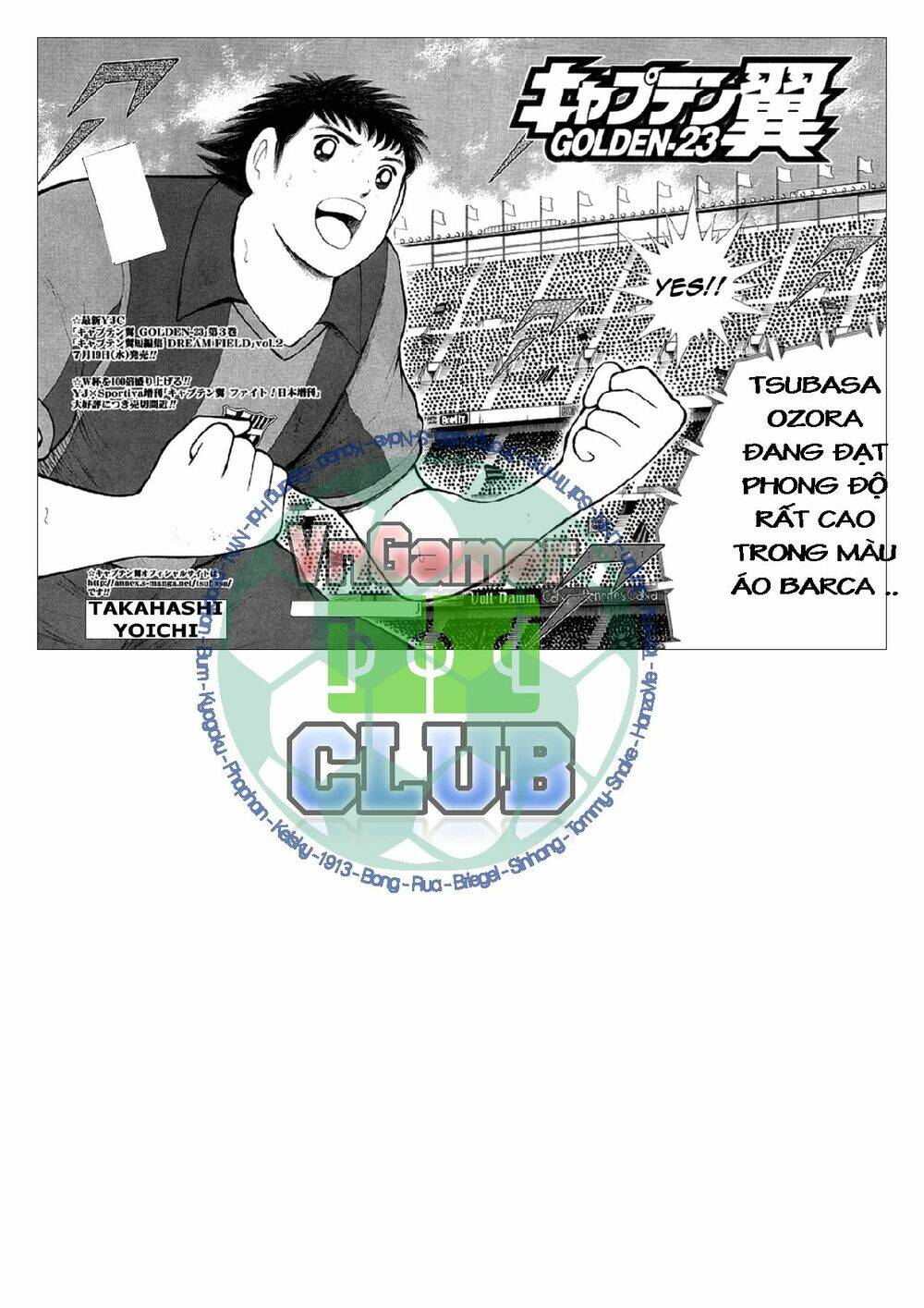 captain tsubasa: golden 23 chương 34 - Next chương 35